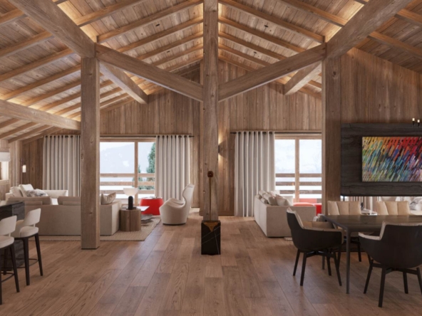 chalet de luxe à vendre Anemila Megève